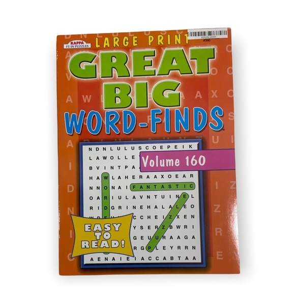 Great Big Large Print Word-Find Puzzles Books Pack of 3 Full Size Books - Picture 5 of 14